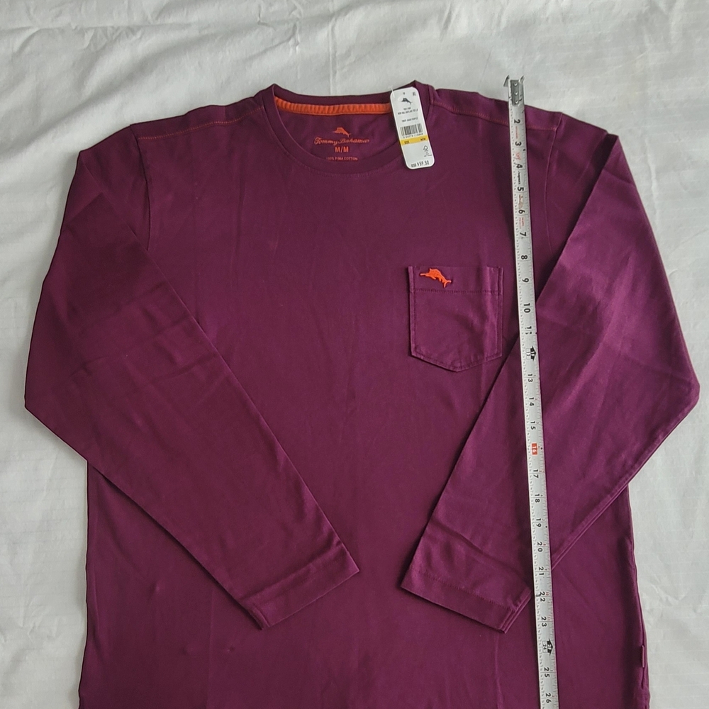 Tommy Bahama Men's Plum Long Sleeve Shirt